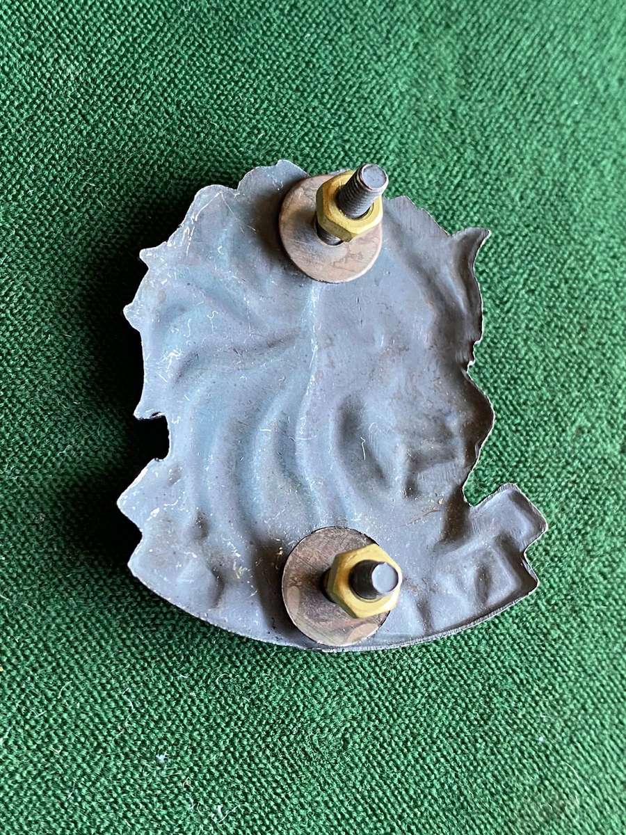 SA STATE PRESIDENTS GUARD CAP BADGE-ONLY WORN FOR A SHORT PERIOD-2X SCREW LUGS