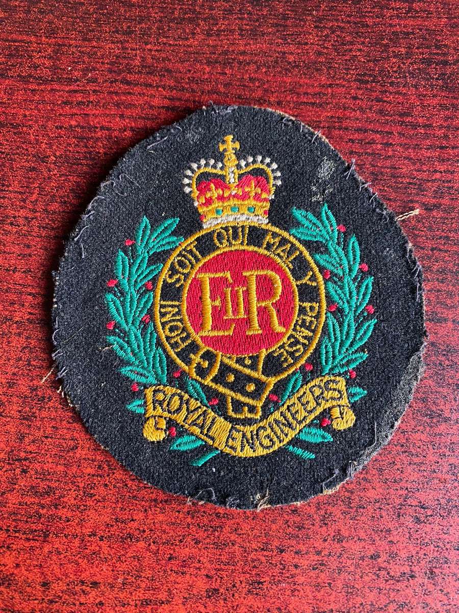 ROYAL ENGINEERS BLAZER BADGE- QC
