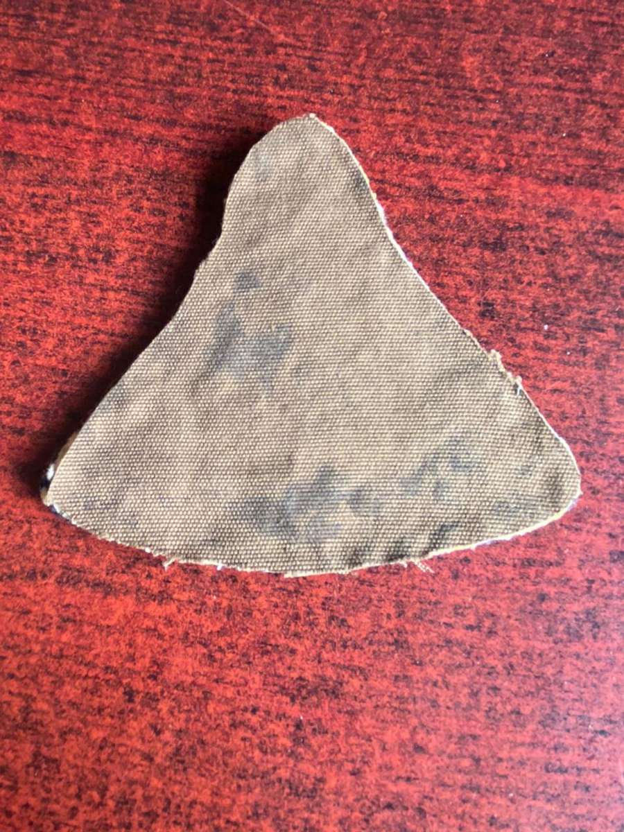 NATAL FIELD ARTILLERY BLAZER BADGE-KINGS CROWN-BULLION EMBROIDERED