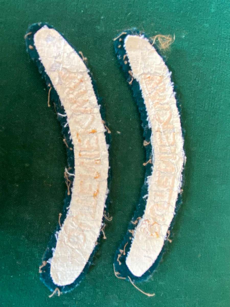 OUTENIEKWA CLOTH TITLE PAIR-WORN 1960'S-1970'S