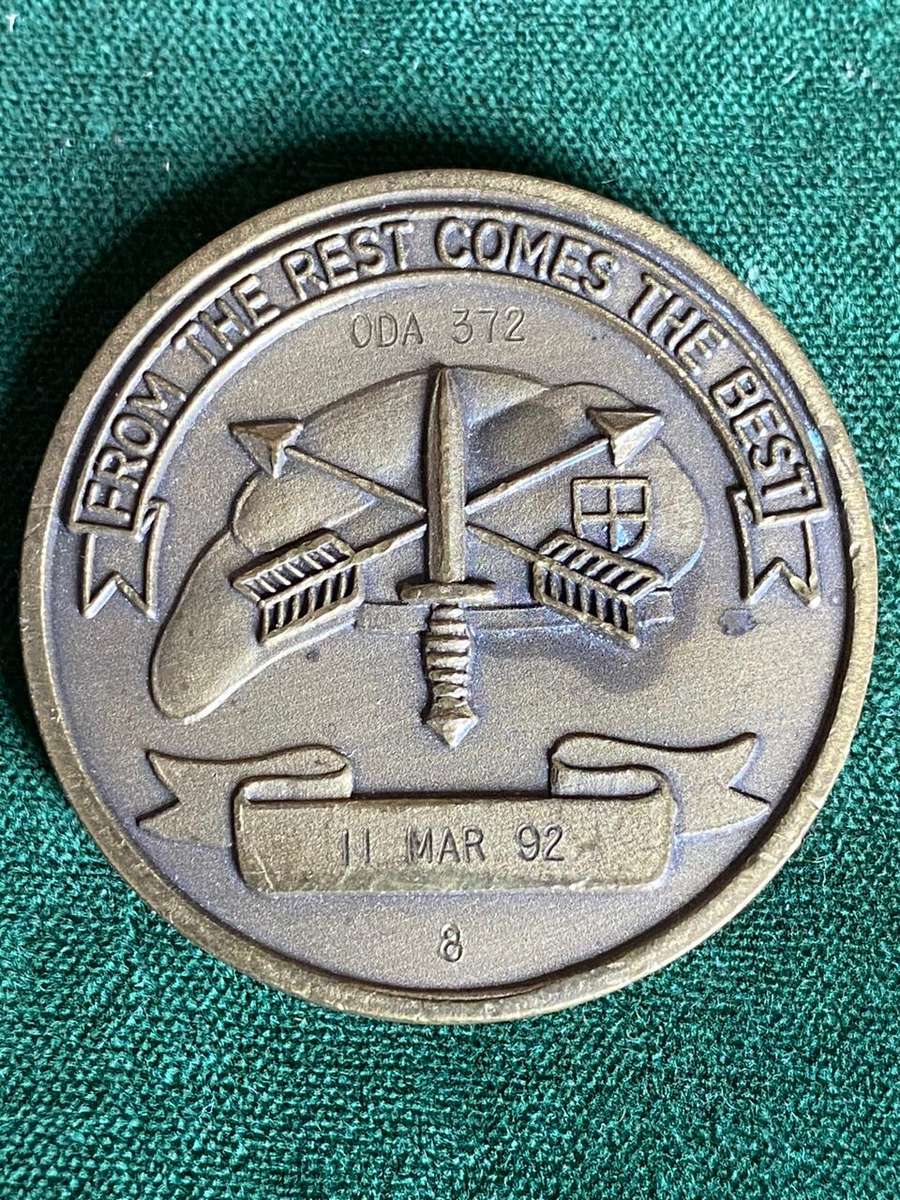 US ARMY 3RD SPECIAL FORCES GROUP (AIRBORNE) CHALLENGE COIN