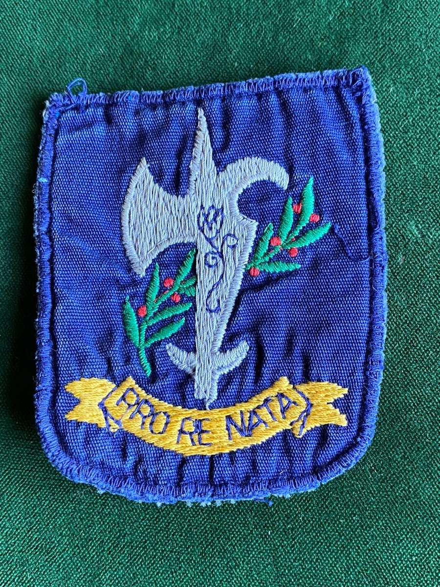 SAAF 17 SQUADRON PATCH WORN FROM 1980'S ON RIGHT UPPER ARM -ORIGINAL USED PATCH