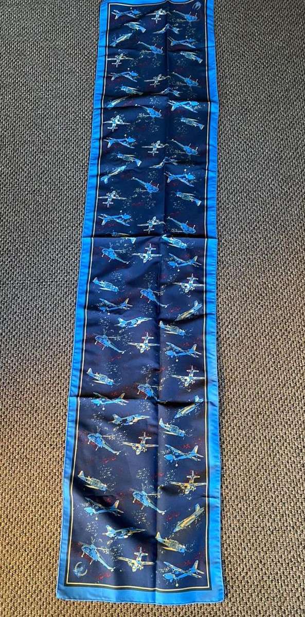 SAAF SILK MATERIAL PIECE-MEASURES 29 X 132 CM