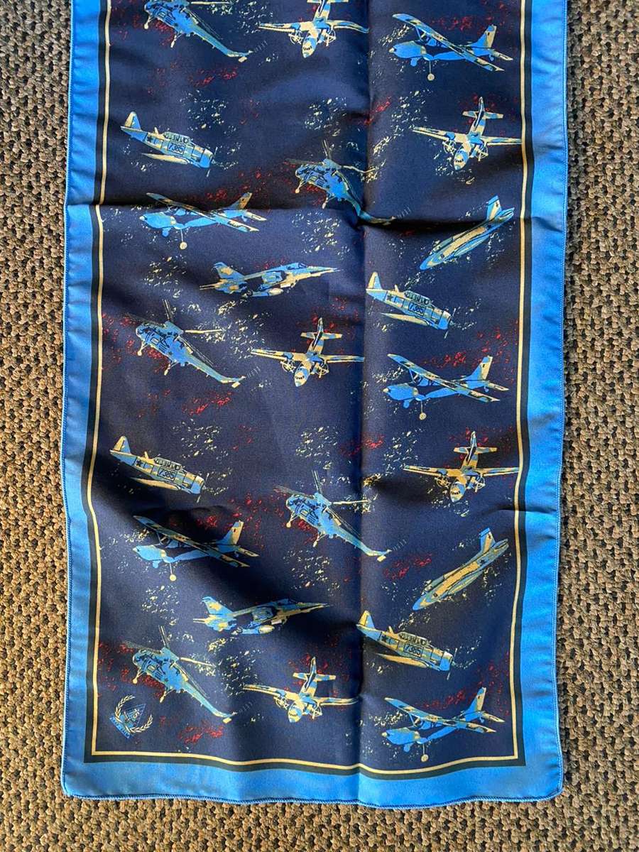 SAAF SILK MATERIAL PIECE-MEASURES 29 X 132 CM