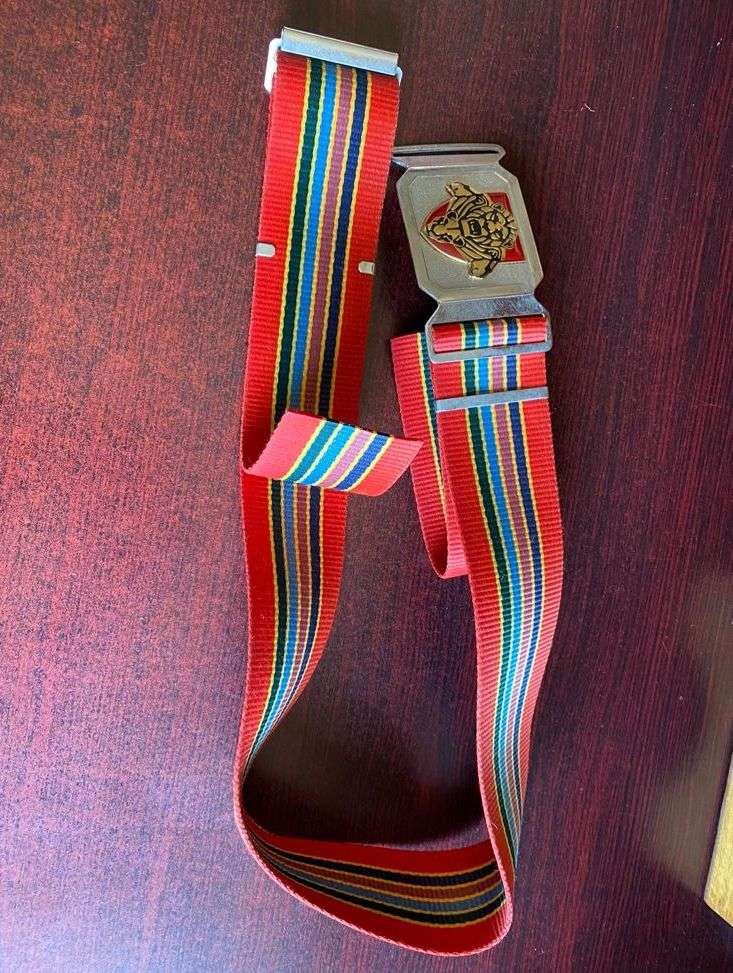 PRIDE OF THE NATION STABLE BELT-EXTENDED LENGTH 120 CM-COMPLETE CONDITION