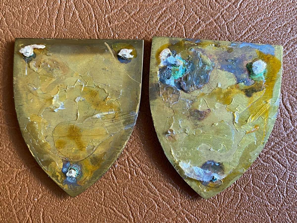 REGT. LANGENHOVEN FLASH PAIR- NO PINS