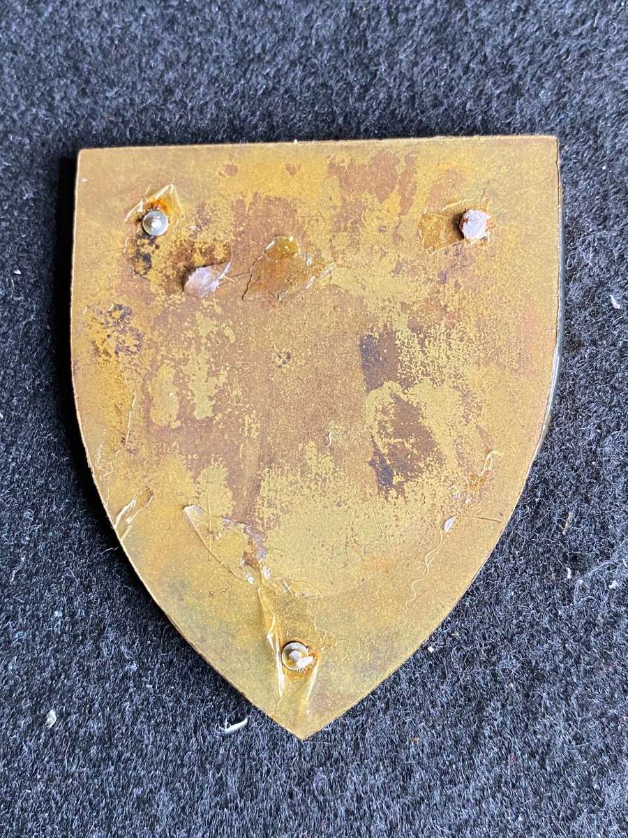 1ST SA INFANTRY BATTALION-YELLOW TYPE FLASH-1ST ISSUE-OWEN NO F 853- NO PINS