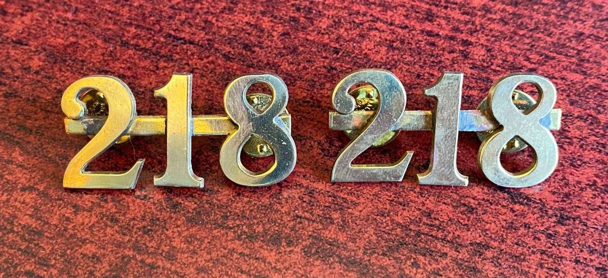 WINDHOEK MUNICIPAL (LOCATION) POLICE-NUMERALS-PINS INTACT