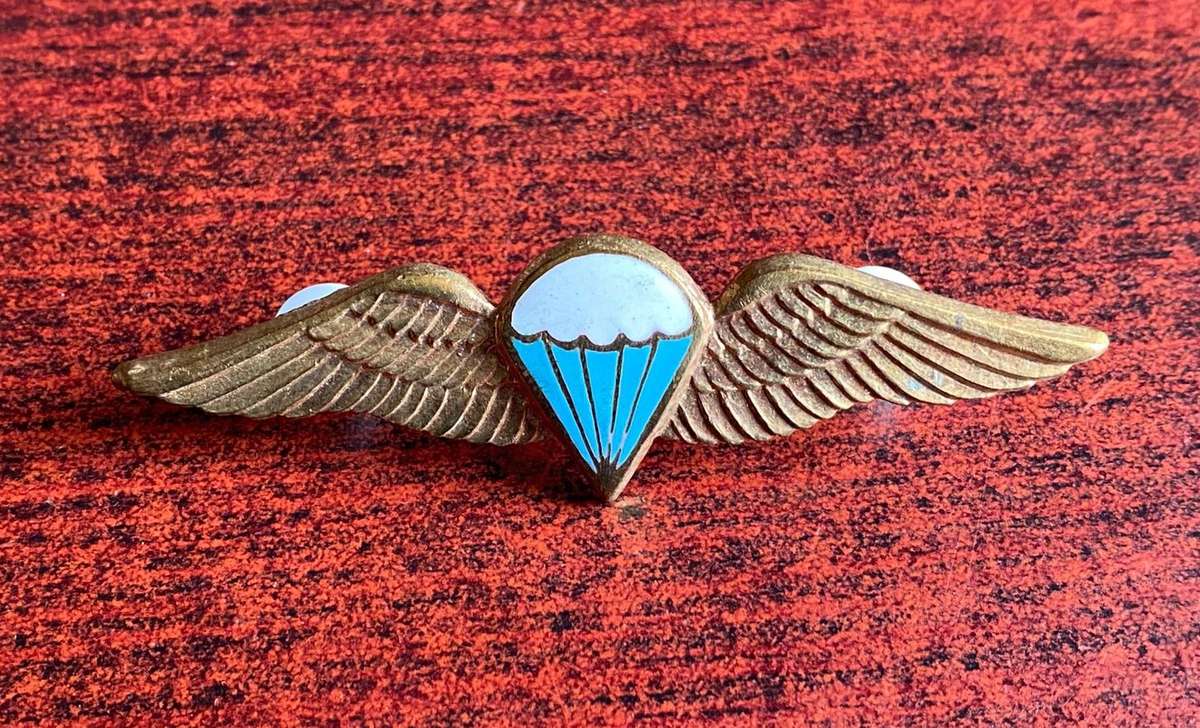 PARACHUTE BN. BASIC PARA WING-FULL SIZE- NO PLASTIC COATING- 2 PINS