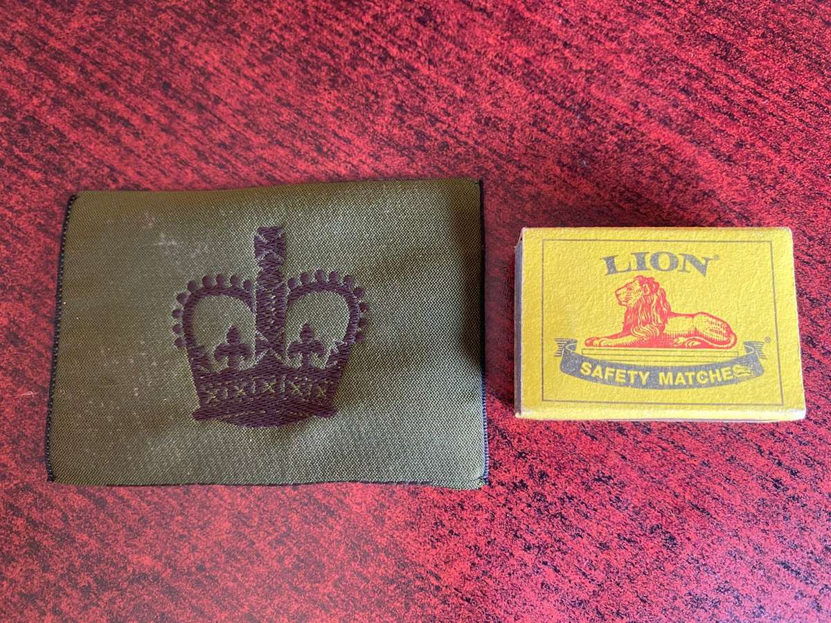 BRITISH ARMY WO CLASS 2 RANK BADGE FOR COMBAT DRESS