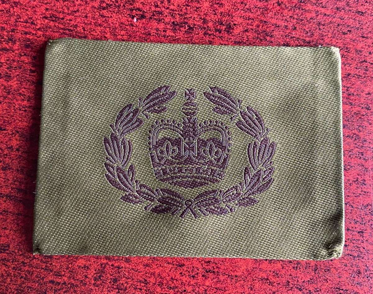 BRITISH ARMY REGIMENTAL QM/WO RANK FOR COMBAT DRESS