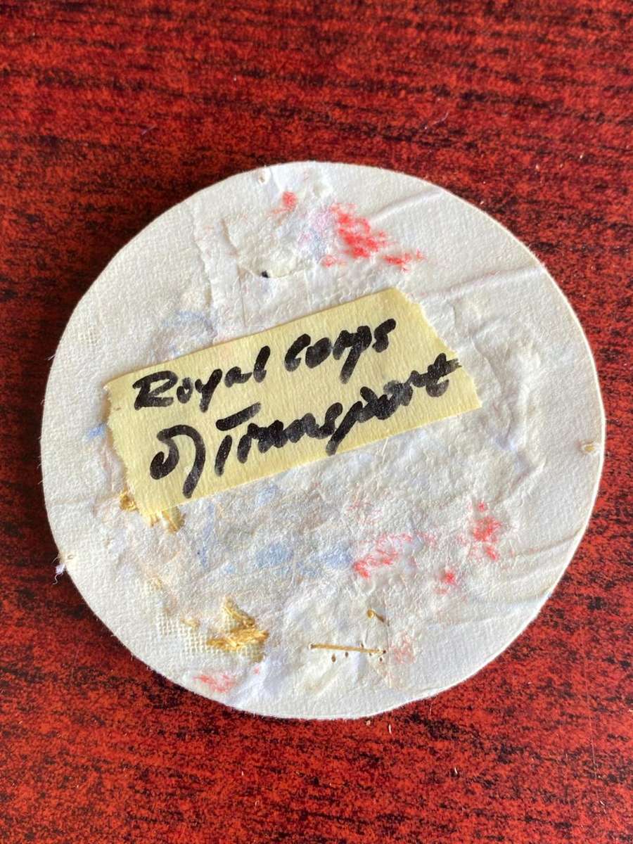 BRITISH ARMY WO RANK FOR REGIMENTAL S/MAJOR-ROYAL CORPS OF TRANSPORT