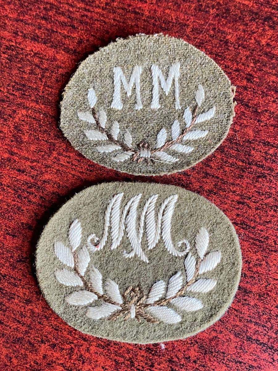 BRITISH-MEDIUM MARTARMAN PROFICIENCY BADGE-WW2