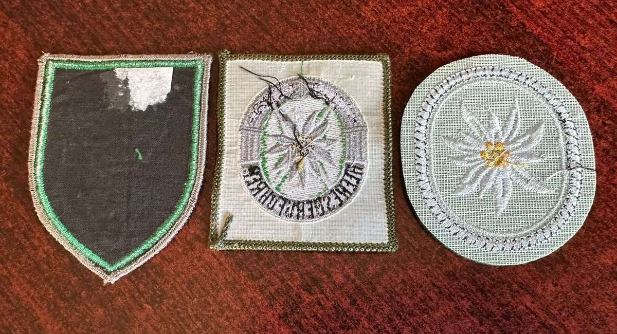 GERMAN ARMY MOUNTAIN UNITS,PATCHES