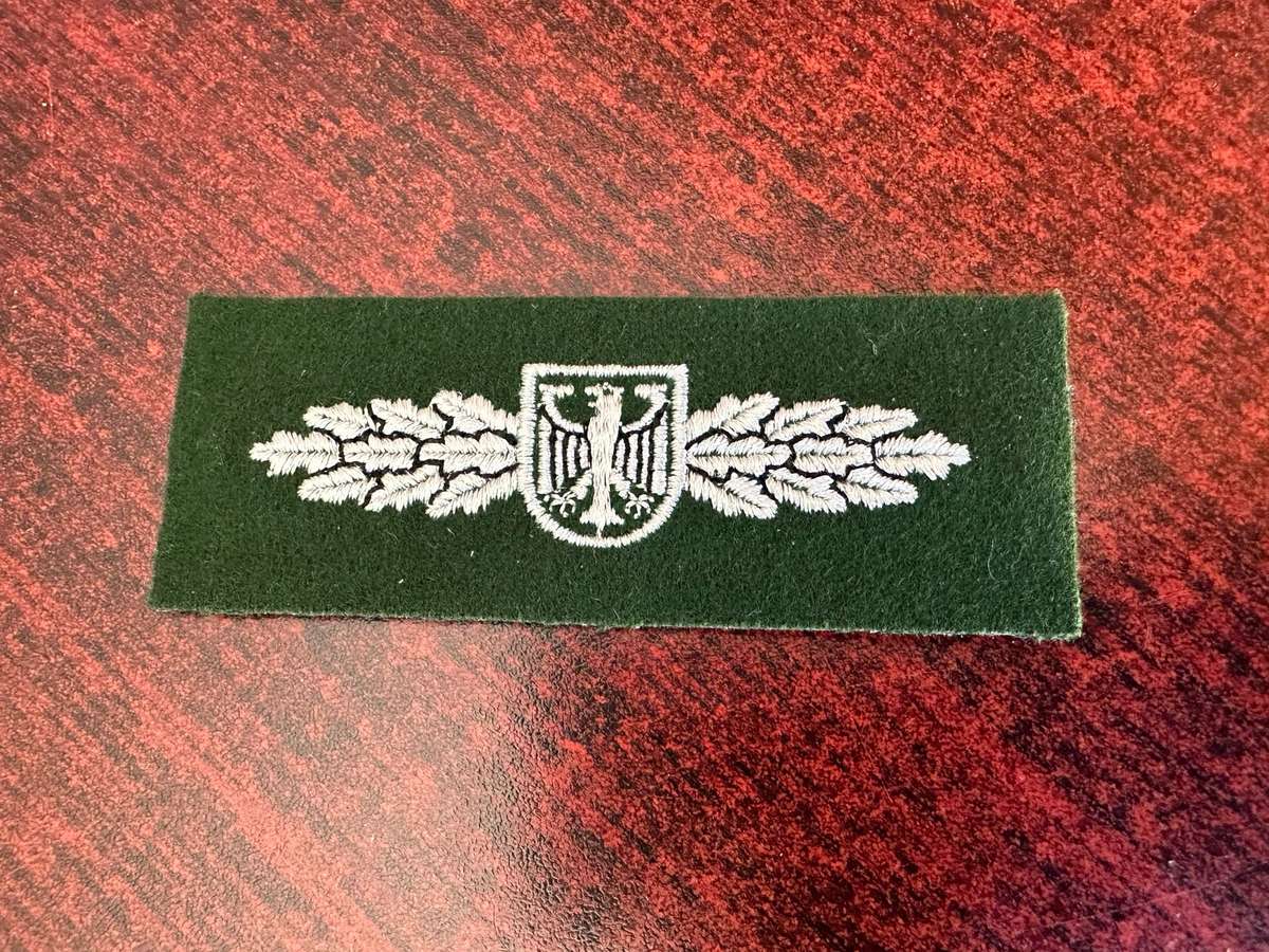 GERMAN GSG 9 POCKET PATCH -POLICE TACTICAL UNIT FOR THE GERMAN FEDERAL POLICE