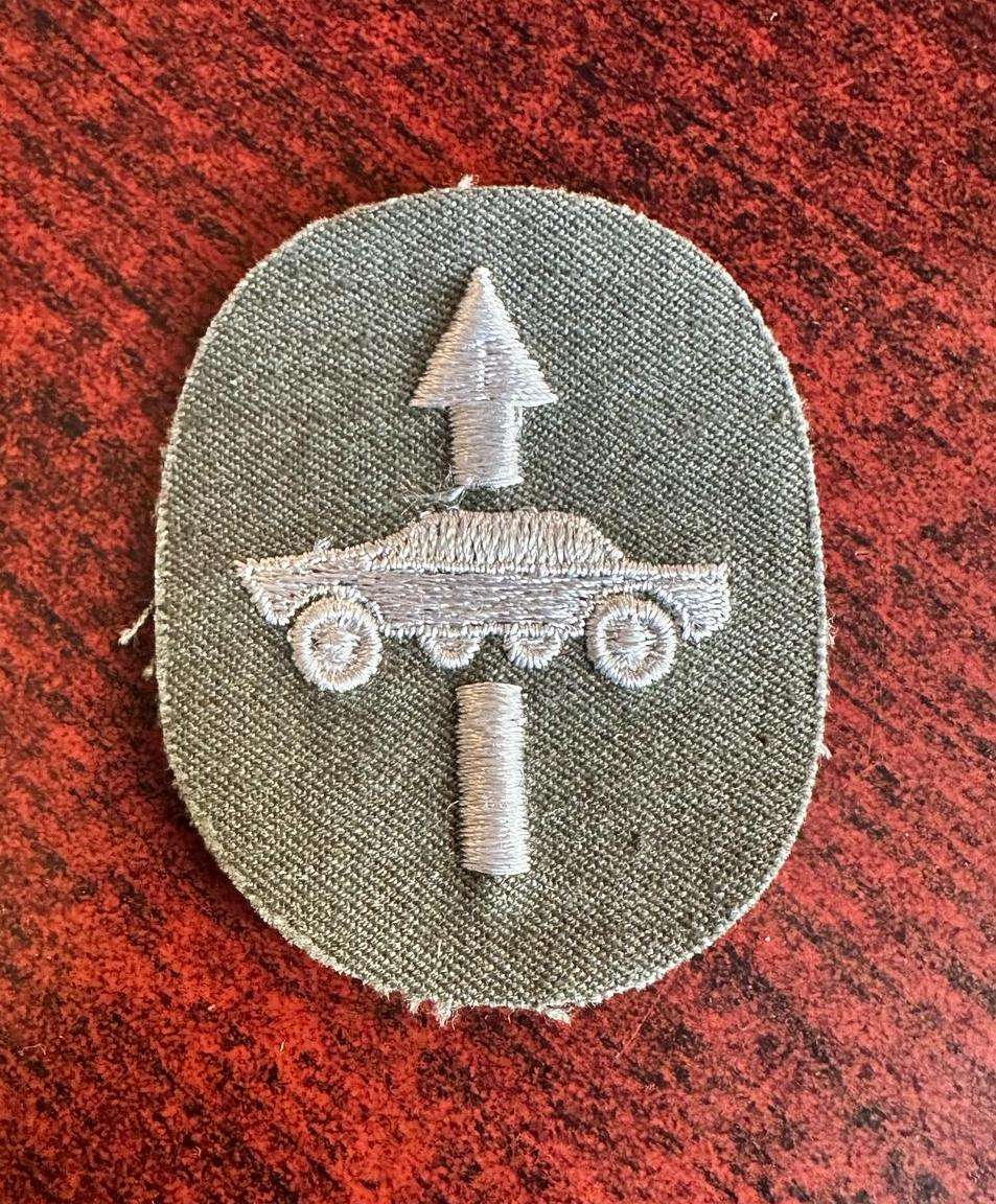 EAST GERMAN NVA PATCH FOR TROOP INFO 1957-65