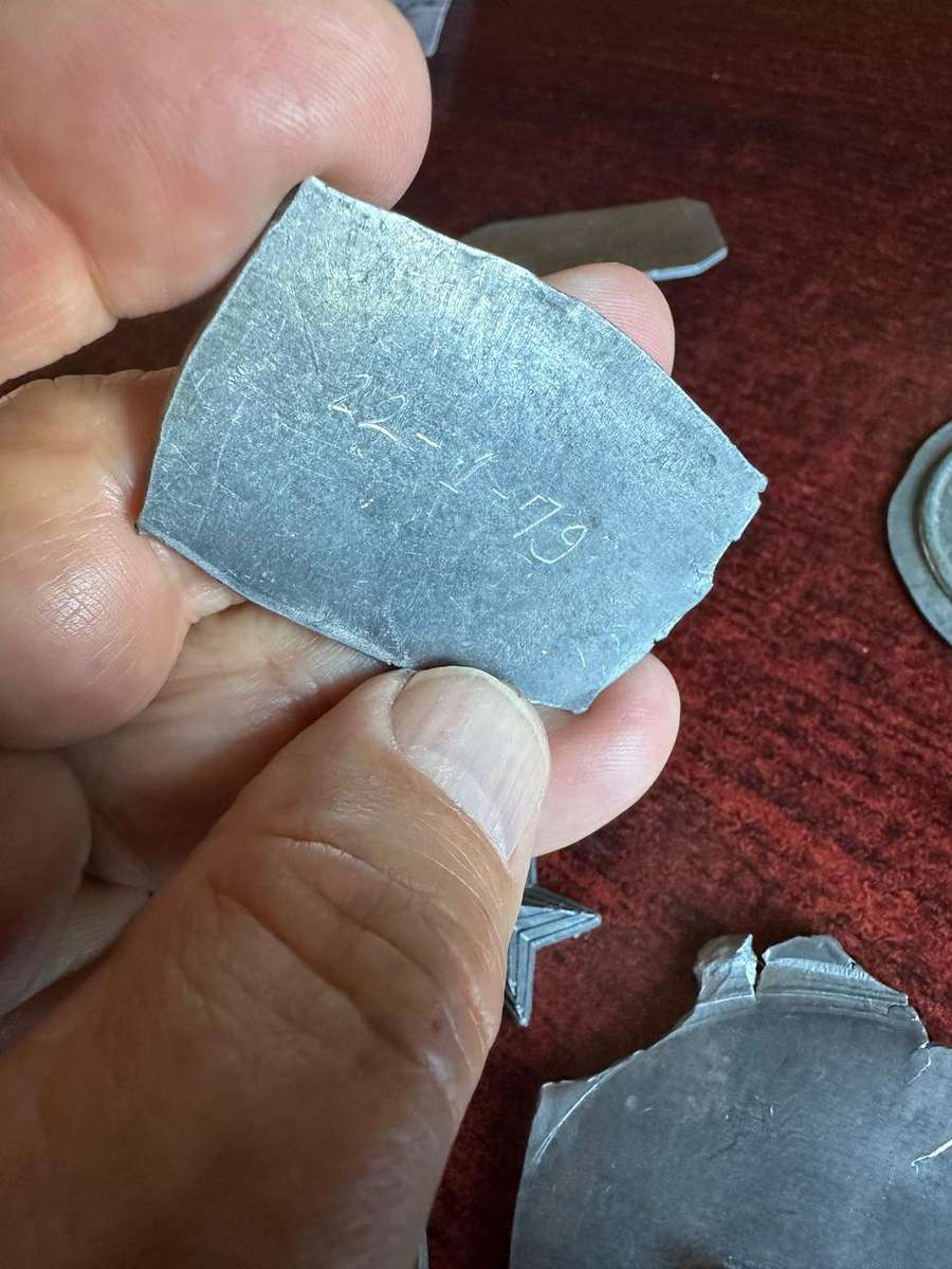 SWA 1ST LEAD IMPRESSION COLLECTION-SOME DATED 1979 AND 1978 ON THE BACK-ALL FROM COL RADMORES COLLEC