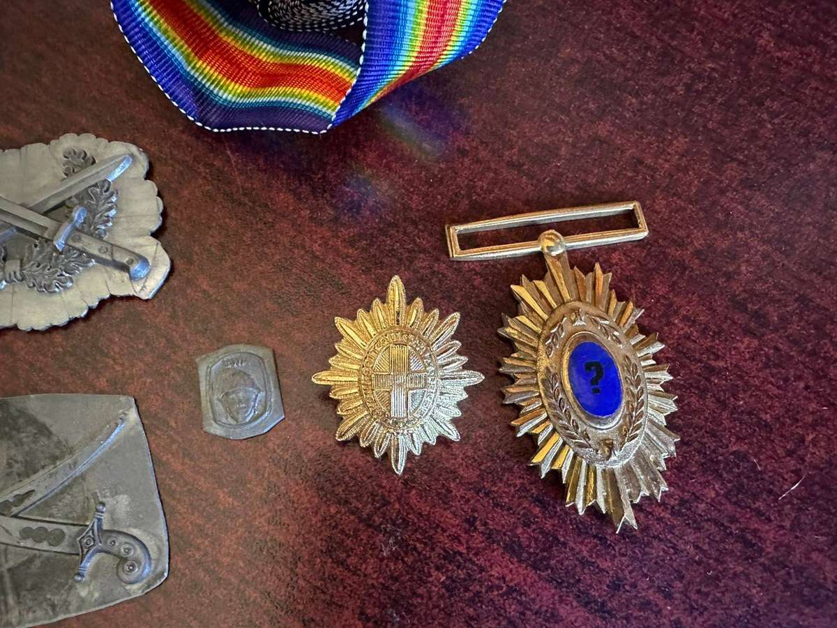 SWA and Namibian orders and samples.