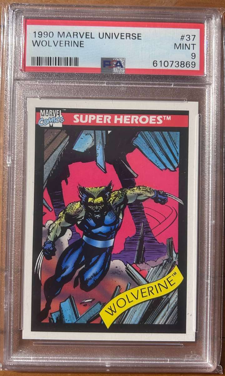 1990 Marvel Universe Wolverine #37  PSA 9