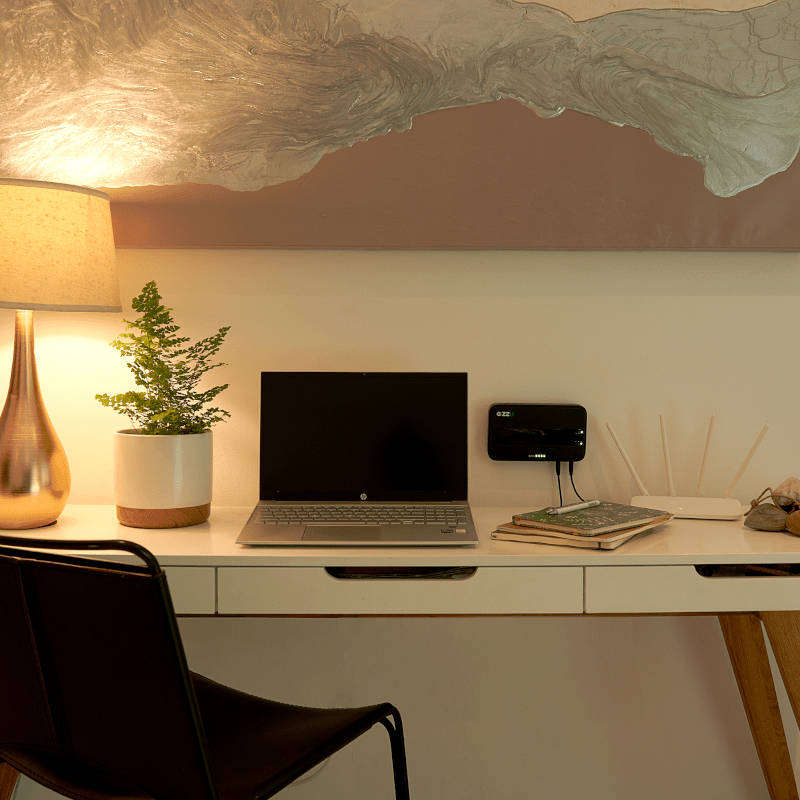 GIZZU 36W 32Wh 8800mAh Mini Dual DC UPS Lithium  Black (Unboxed Deal)