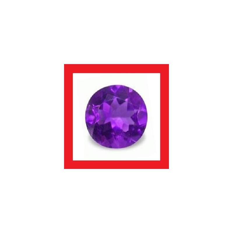 Cubic Zirconium - Faceted Round Shape - 0.90cts