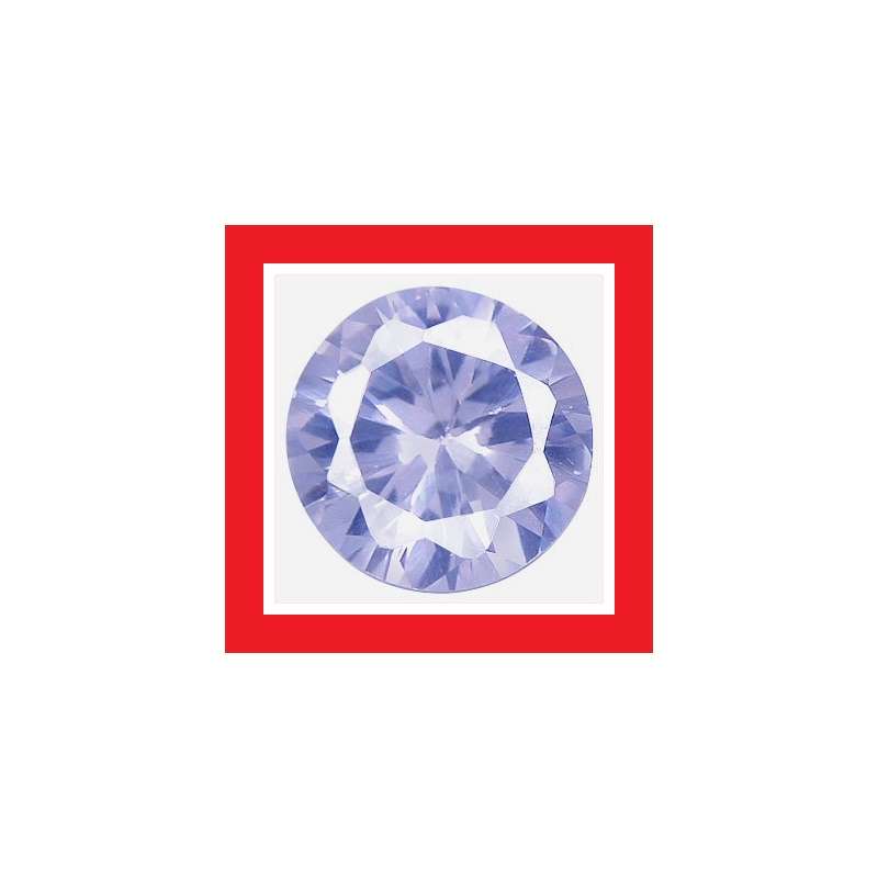Cubic Zirconium - Faceted Round Shape - 1.40cts