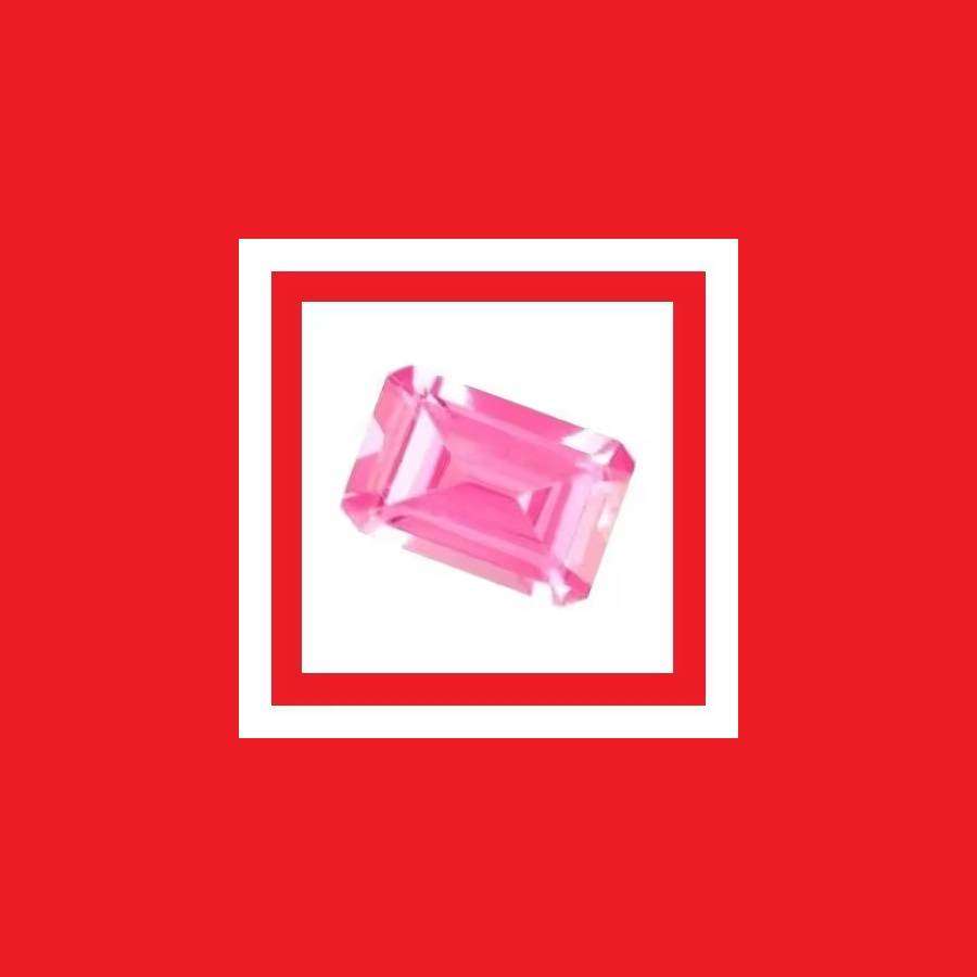 Cubic Zirconium - Faceted Rectangle Shape - 1.99cts
