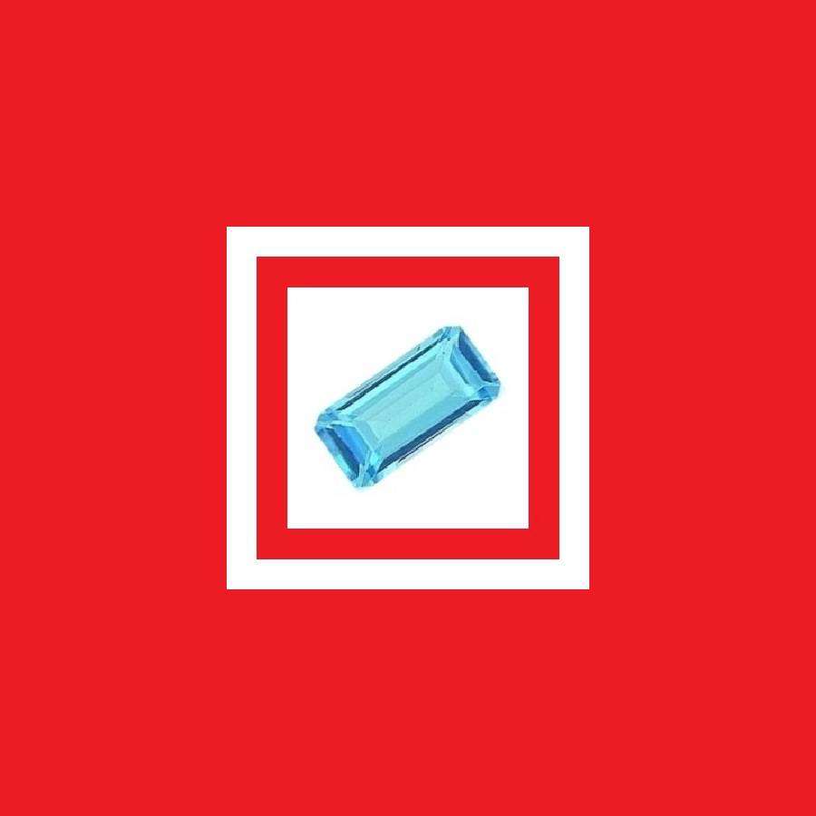 Cubic Zirconium - Faceted Rectangle Shape - 1.45cts