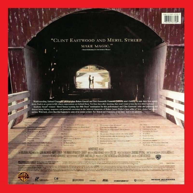 LaserDisc - The Bridges Of Madison County