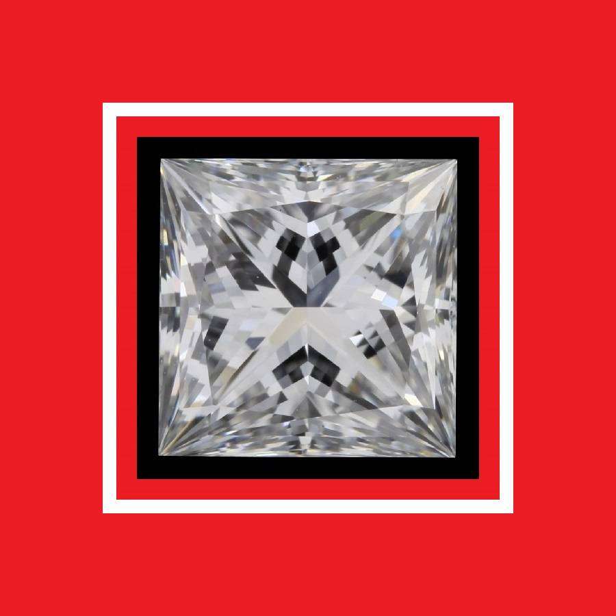Sapphire [Created] - Faceted Square Shape - 29.04cts