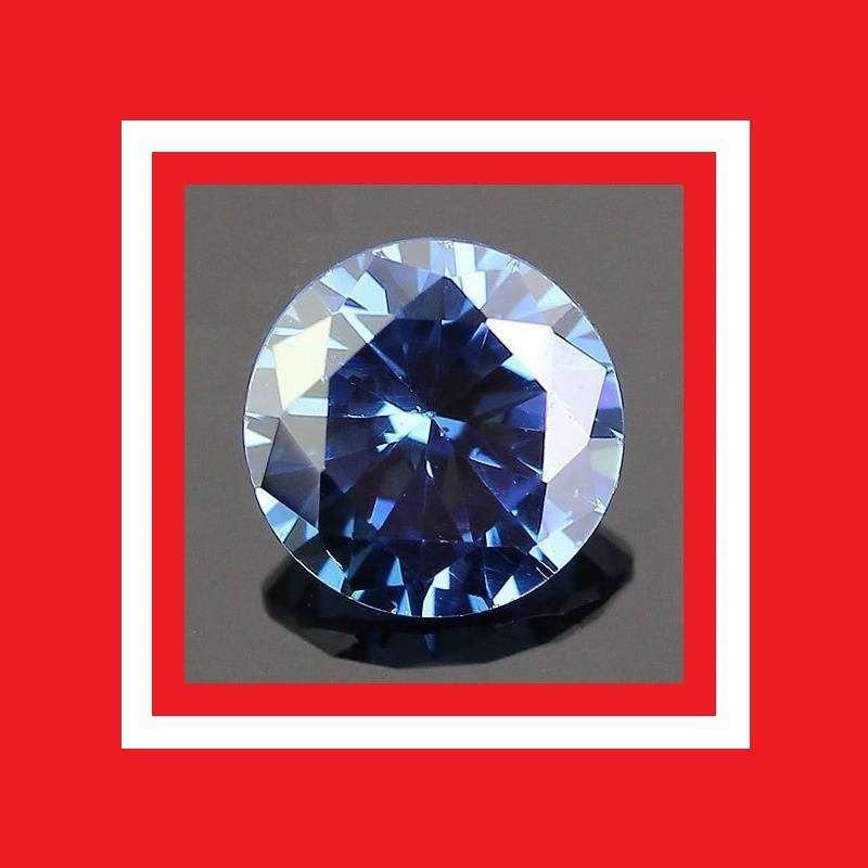 Tanzanite [Created Simulant] - Faceted Round Shape - 3.28cts