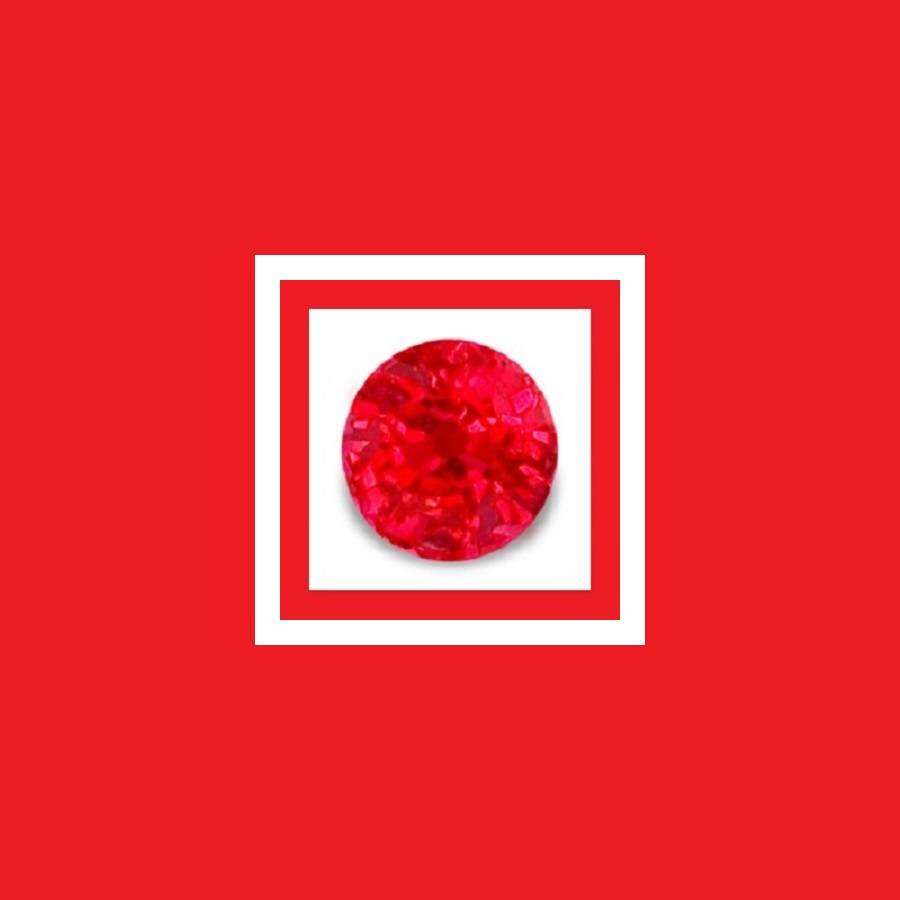 Ruby [Myanmar] - Faceted Round Shape - 0.23cts