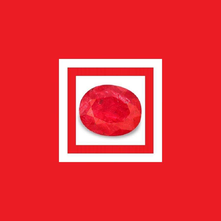Ruby [Myanmar] - Faceted Oval Shape - 0.22cts