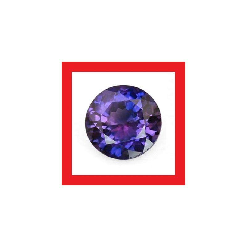 SAPPHIRE (NATURAL AFRICA) - ELECTRIC PURPLE ROUND CUT - 0.43cts