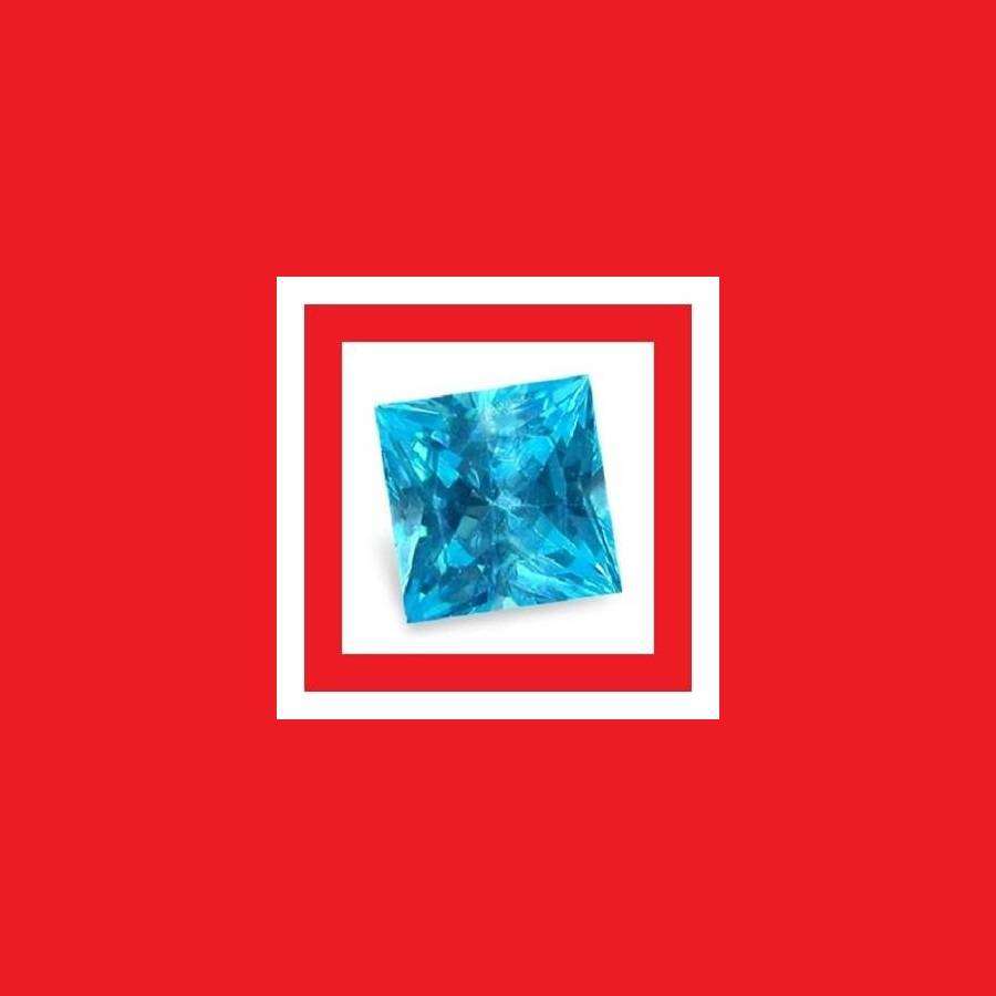 Topaz [Brazil] - Faceted Square Shape - 4.69cts