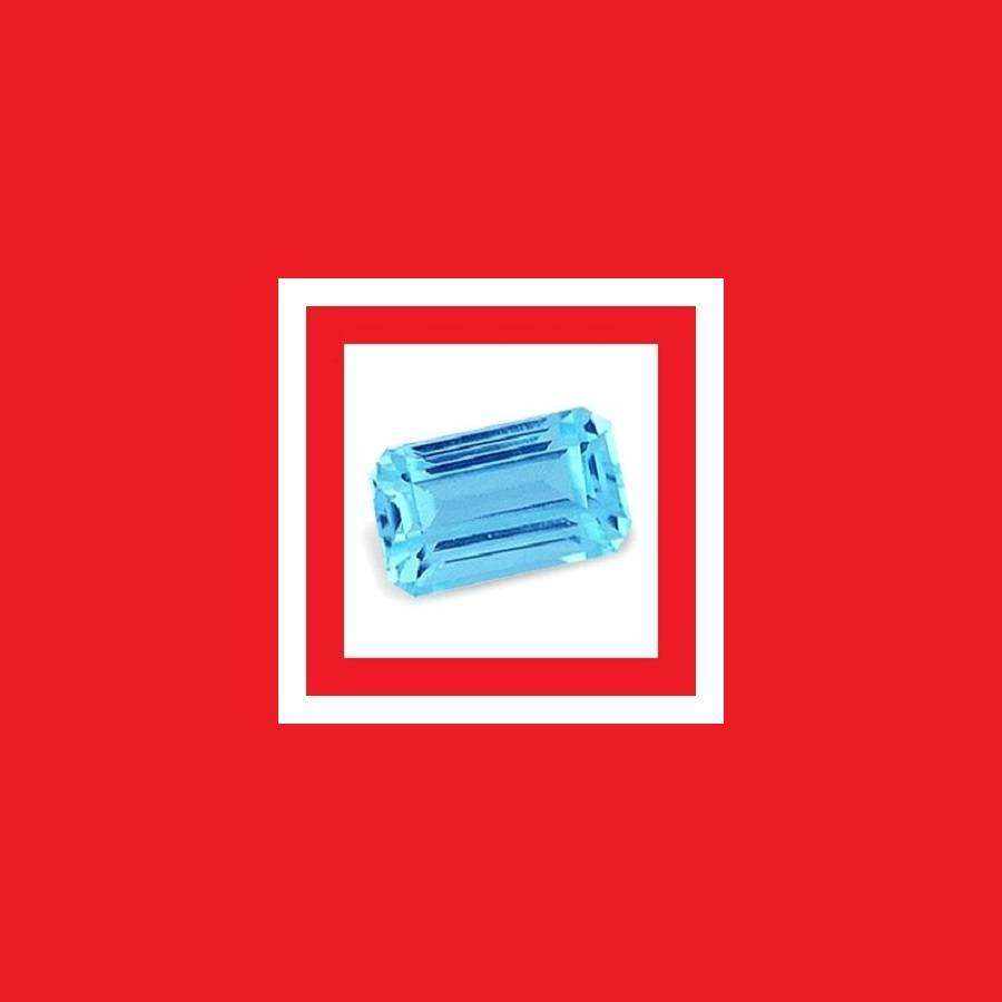Topaz [Africa] - Faceted Rectangle Shape - 0.40cts