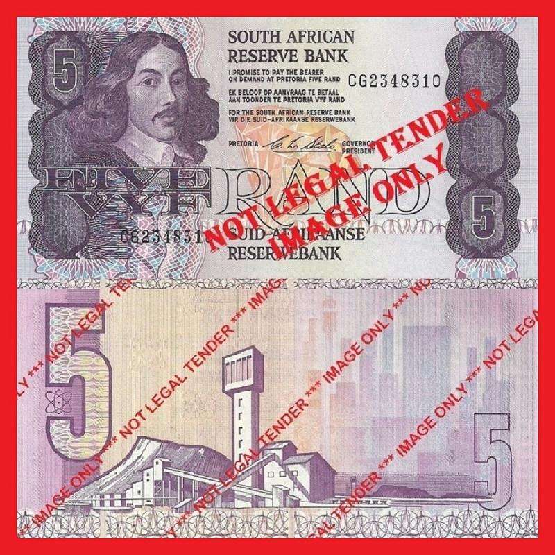 C.L. Stals R5 1st Issue UNC Banknote Serial CG2348310