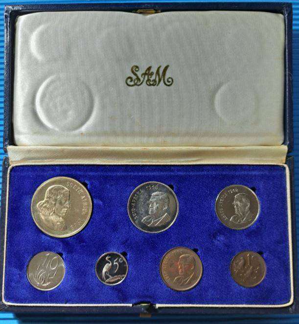 1968 SA Proof Set with Silver R1
