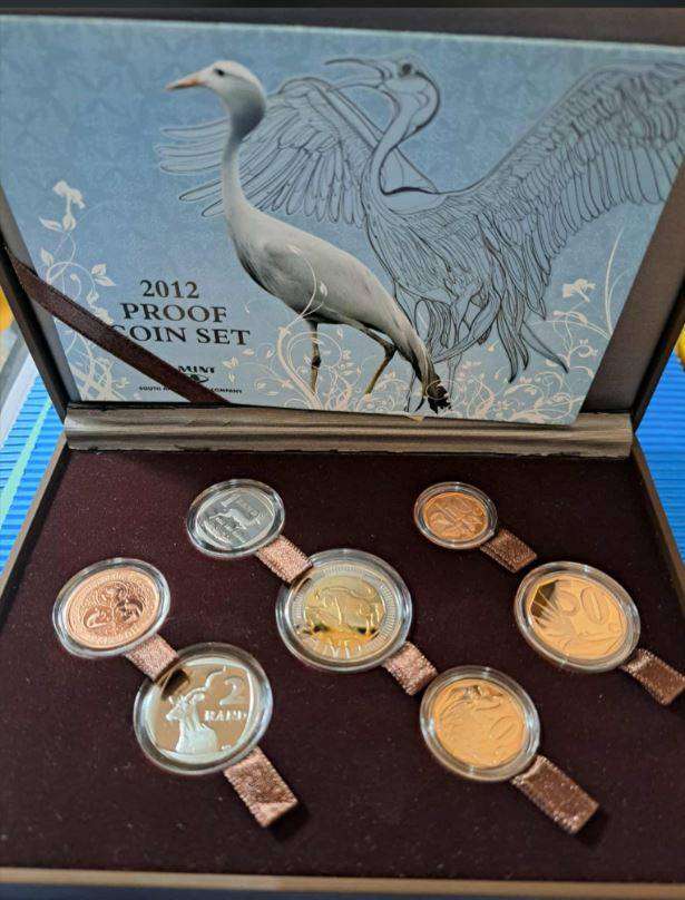 *** 2012 - SA PROOFSET - WITH SPECIAL 5 CENT MEDALLION ***
