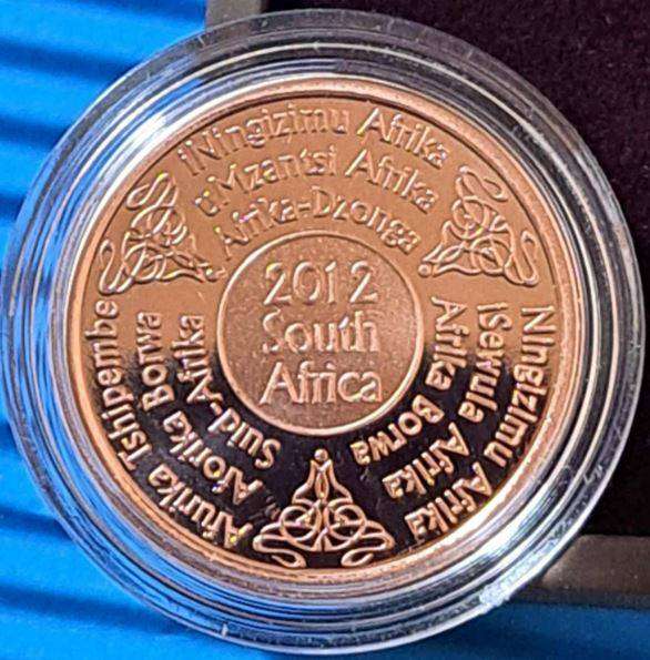 *** 2012 - SA PROOFSET - WITH SPECIAL 5 CENT MEDALLION ***