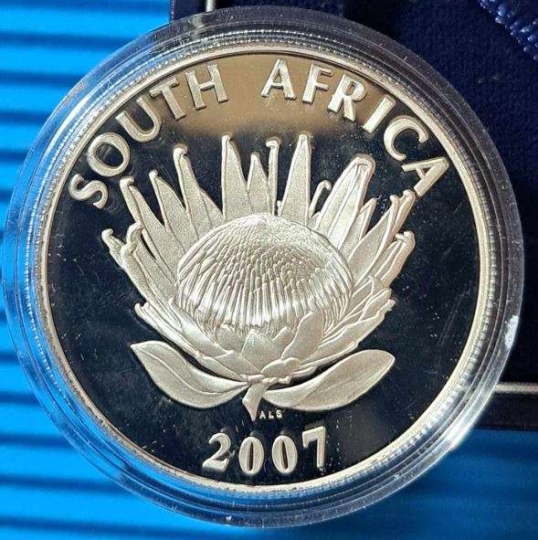 *** 2007 - SA SILVER R1 - FW DE KLERK - IN BOX WITH COA ***