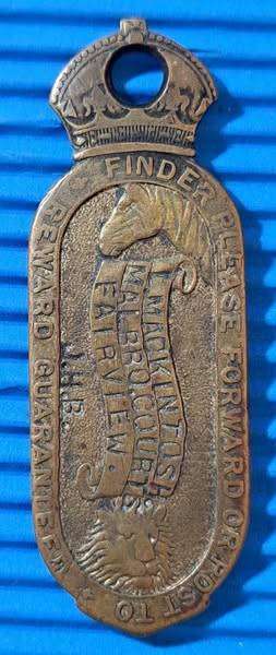 *** SA VINTAGE REWARD GUARANTEED KEYRING TOKEN - L MACKINTOSH FAIRVIEW ***