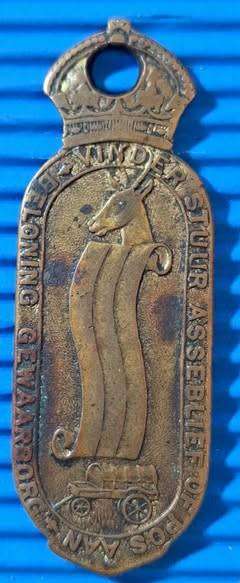 *** SA VINTAGE REWARD GUARANTEED KEYRING TOKEN - L MACKINTOSH FAIRVIEW ***