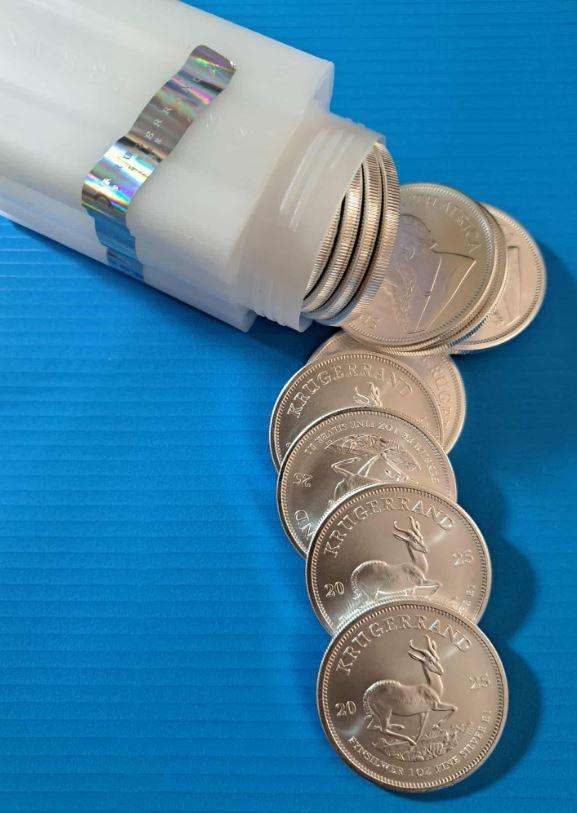 2025 SA Silver Krugerrand - 1 oz Fine Silver