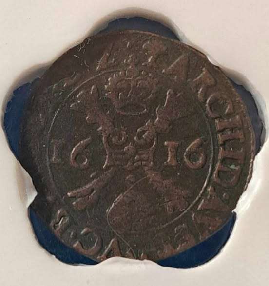 *** 1616 - SPANISH NETHERLANDS DOIT - SANGS F15 ***