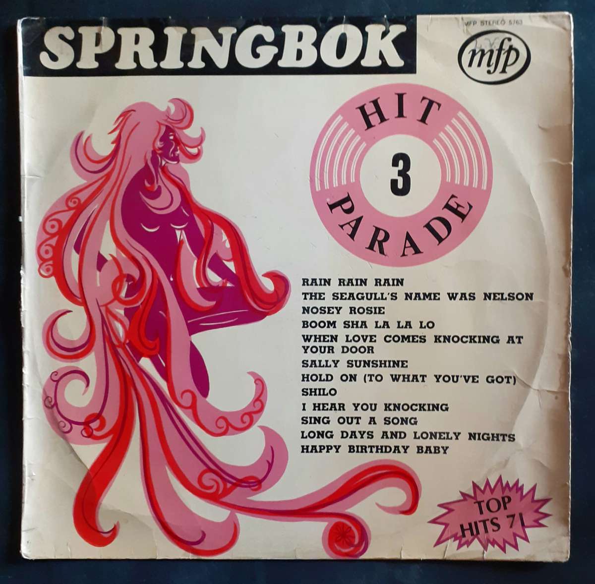 Springbok Hit Parade Vol.3 LP Vinyl Record