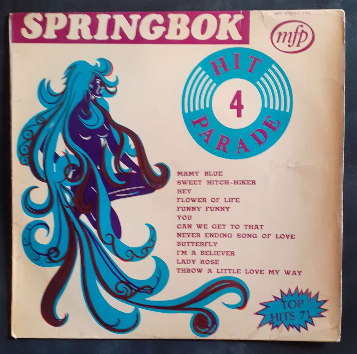 Springbok Hit Parade Vol.4 LP Vinyl Record
