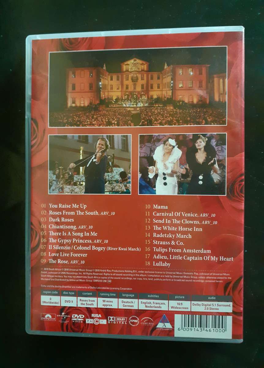Andre Rieu - Roses From The South (DVD)