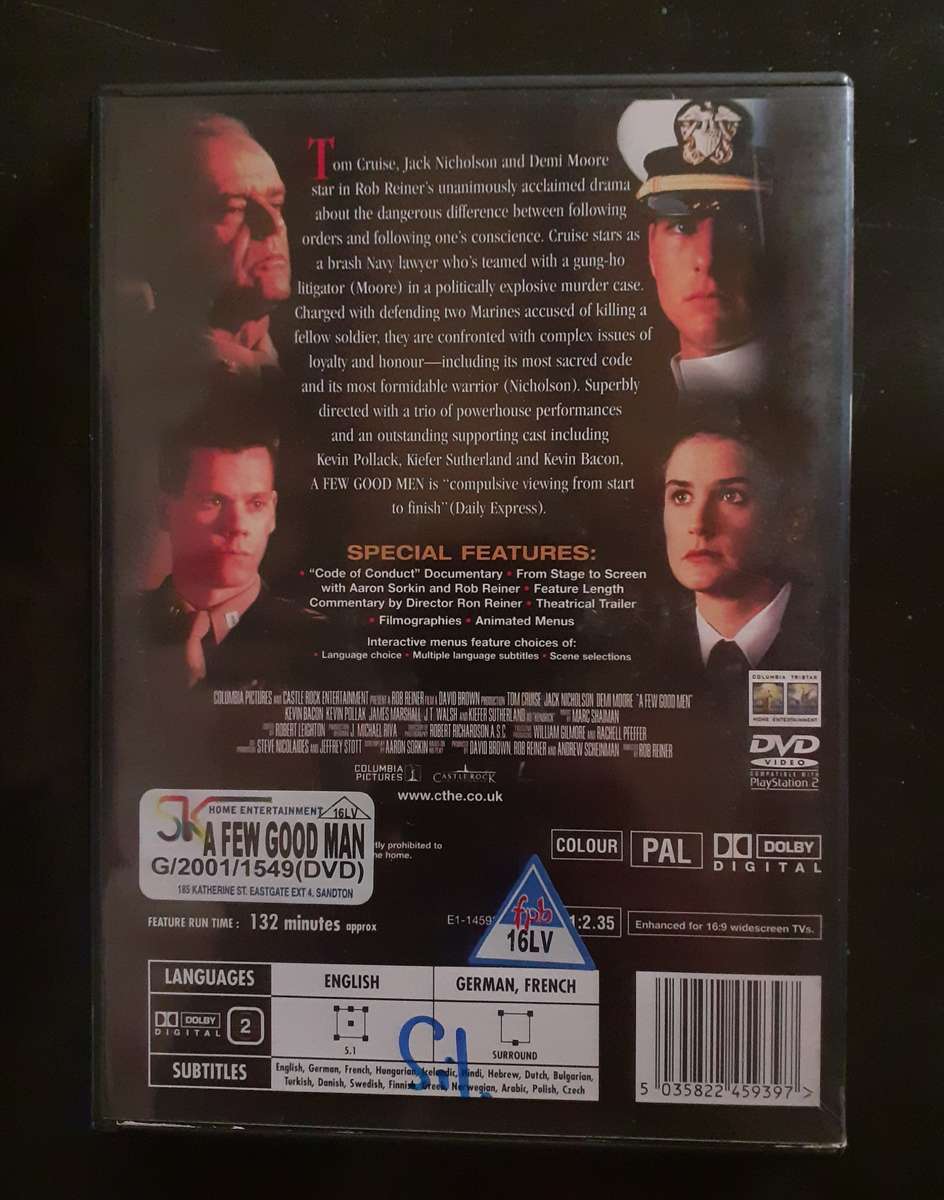 A Few Good Men - Tom Cruise & Demi Moore (DVD)