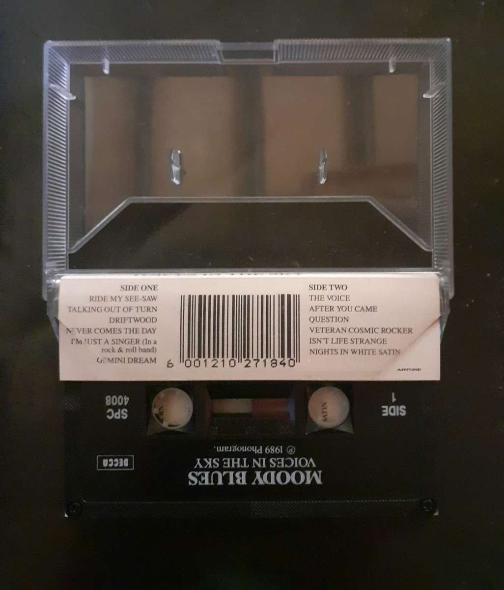The Moody Blues - Voices In The Sky Cassette Tape